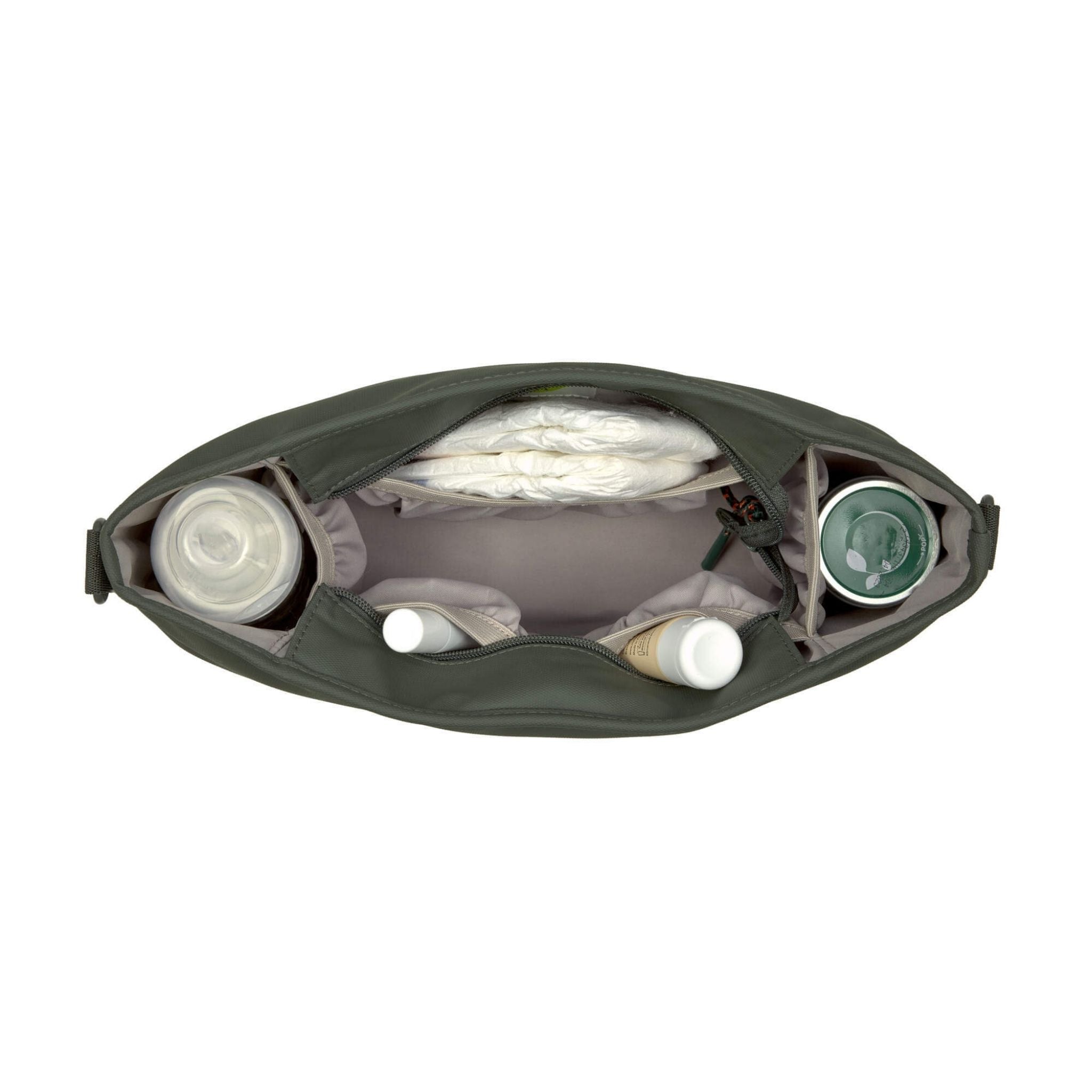 Lassig Buggy Bebek Arabası Organizer Çanta Koyu Yeşil 2