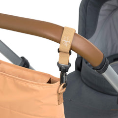 Lassig Buggy Bebek Arabası Organizer Çanta Krem 3