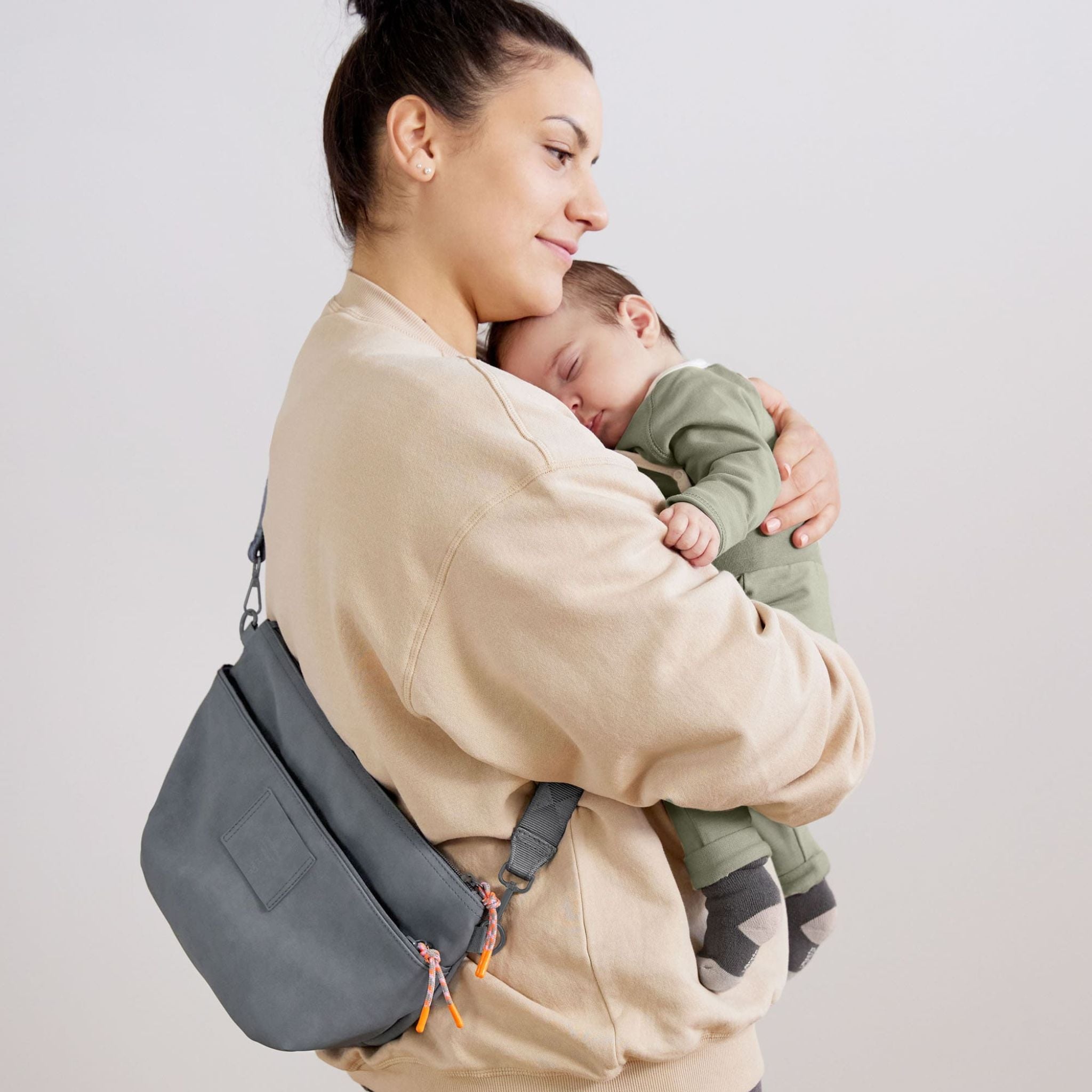 Lassig Buggy Bum Bebek Bakım Seyahat Çantası Antrasit 6