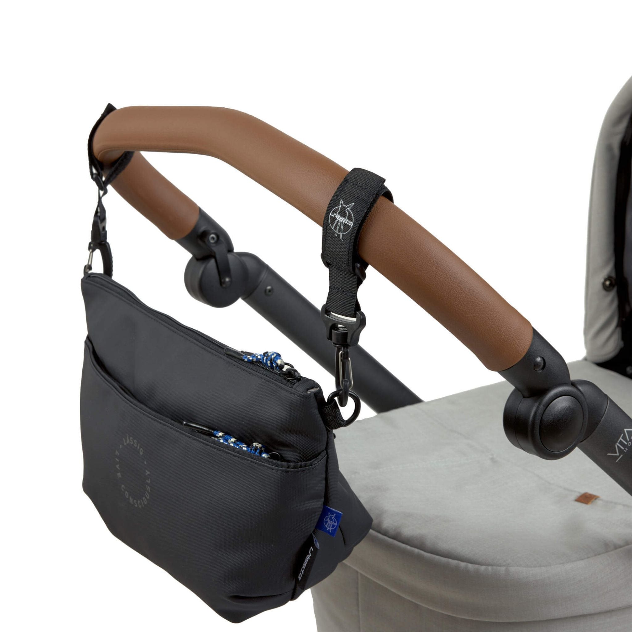 Lassig Buggy Bum Bebek Bakım Seyahat Çantası Siyah 5