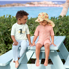 Lassig Crocodile UV Korumalı Kısa Kollu Mayo Tişört Açık Mavi 7