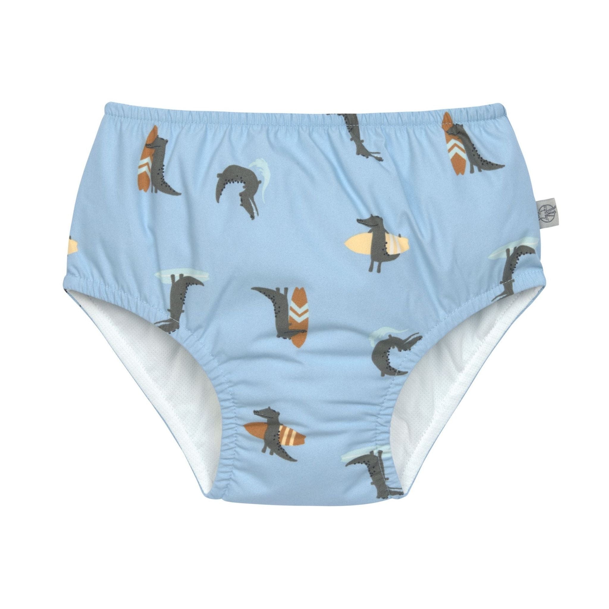 Lassig Crocodile UV Korumalı Mayo Bez Mavi