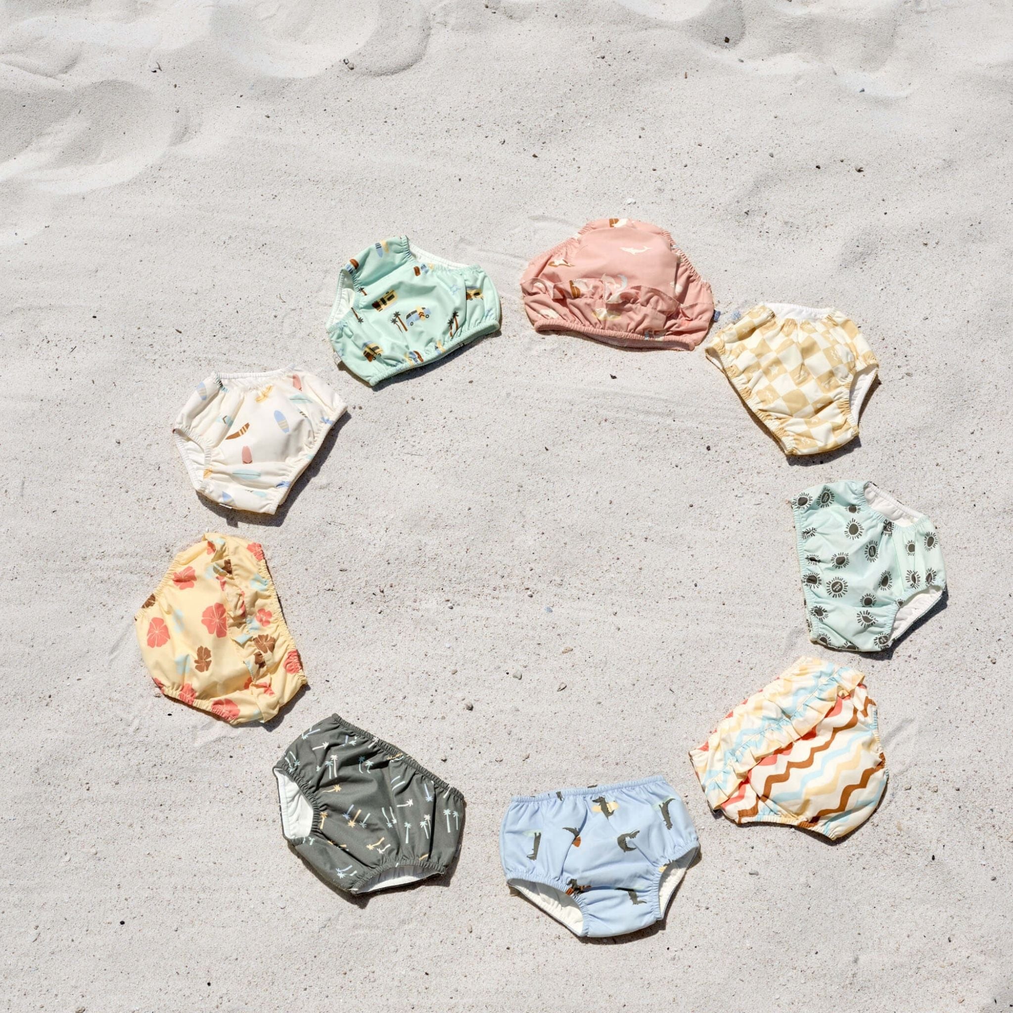 Lassig Crocodile UV Korumalı Mayo Bez Mavi 3