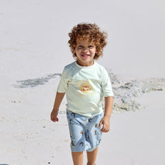 Lassig Crocodile UV Korumalı Mayo Şort Sky Blue