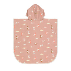 Lassig Dolphin UV Korumalı Plaj Çocuk Panço Peach