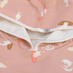 Lassig Dolphin UV Korumalı Plaj Çocuk Panço Somon 2