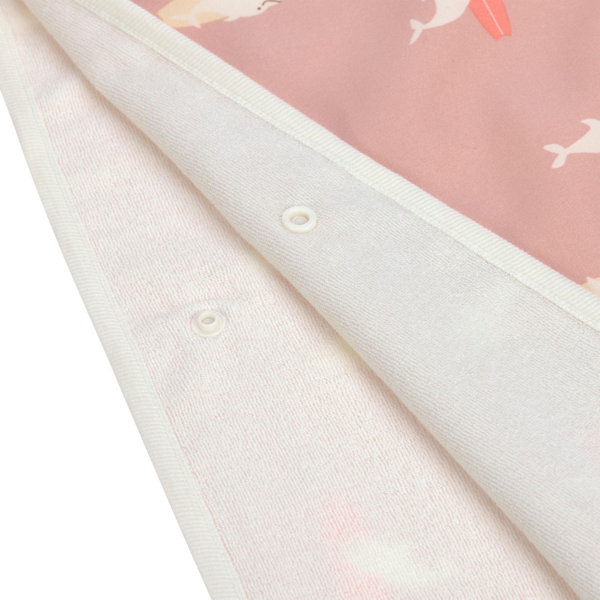 Lassig Dolphin UV Korumalı Plaj Çocuk Panço Somon 3