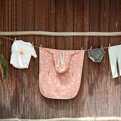 Lassig Dolphin UV Korumalı Plaj Çocuk Panço Somon 5