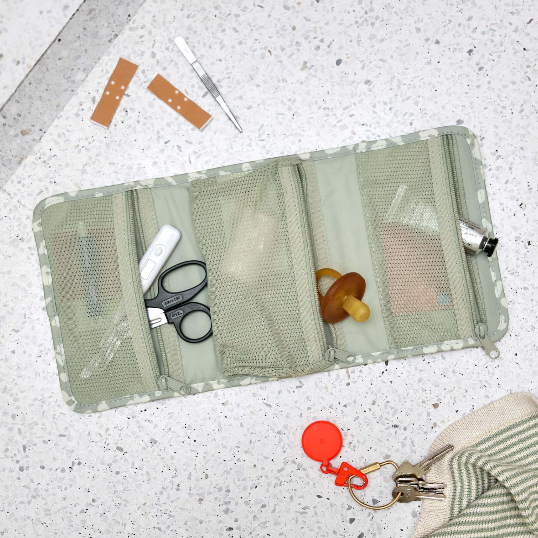 Lassig First Aid Pouch Bebek Organizer Açık Yeşil 5