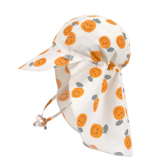 Lassig Flap Hat UV Korumalı Uzun Şapka Orange Sea Salt