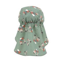 Lassig Flap Hat UV Korumalı Uzun Şapka Scooter Dog Green