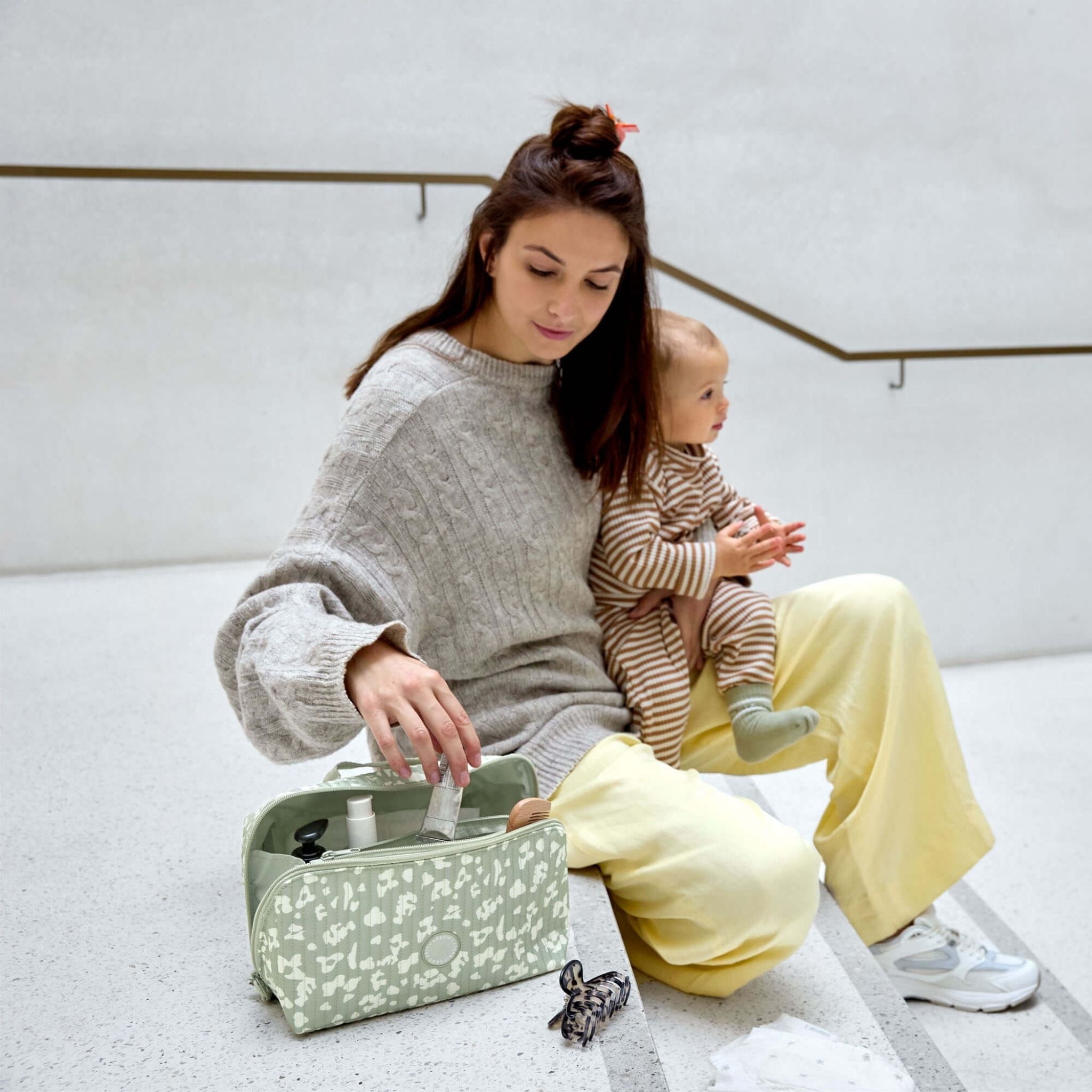 Lassig Flex Bebek Organizer Çantası Açık Yeşil 4