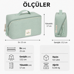 Lassig Flex Bebek Organizer Çantası Mint