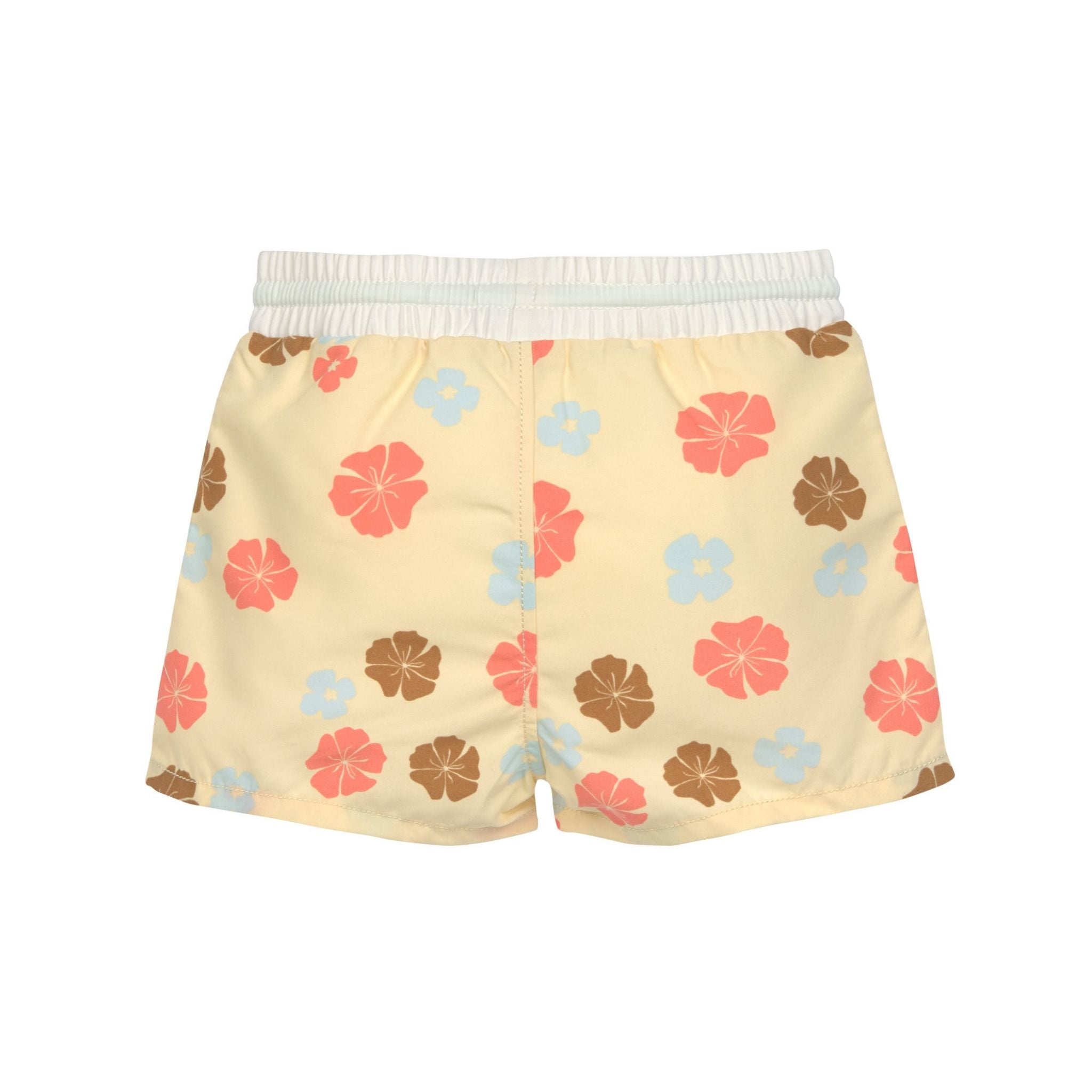 Lassig Flowers UV Korumalı Mayo Şort Krem 1