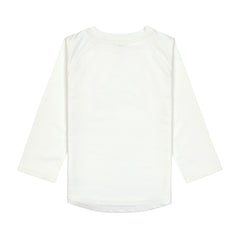 Lassig Flowers UV Korumalı Uzun Kollu Mayo Tişört Beyaz 1