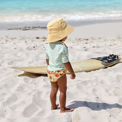 Lassig Flowers UV Korumalı Uzun Kollu Mayo Tişört Beyaz 6