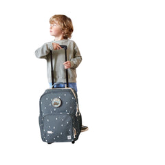 Lassig Happy Prints Çekçekli Çanta Midnight Blue