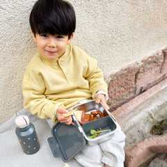 Lassig Happy Prints Çelik Matara Midnight Blue 500ml