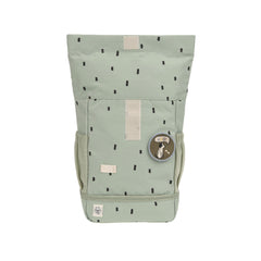 Lassig Happy Prints Mini Rolltop Sırt Çantası Light Olive