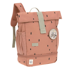 Lassig Happy Prints Mini Rolltop Sırt Çantası Caramel