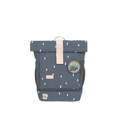 Lassig Happy Prints Mini Rolltop Sırt Çantası Midnight Blue