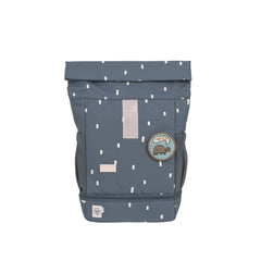 Lassig Happy Prints Mini Rolltop Sırt Çantası Midnight Blue