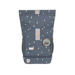 Lassig Happy Prints Mini Rolltop Sırt Çantası Midnight Blue