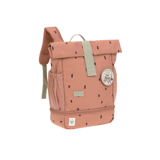 Lassig Happy Prints Mini Rolltop Sırt Çantası Caramel