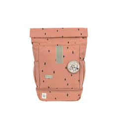 Lassig Happy Prints Mini Rolltop Sırt Çantası Caramel