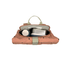 Lassig Happy Prints Mini Rolltop Sırt Çantası Caramel
