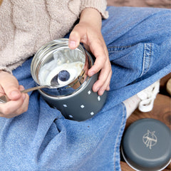 Lassig Happy Prints Yemek Termosu Midnight Blue