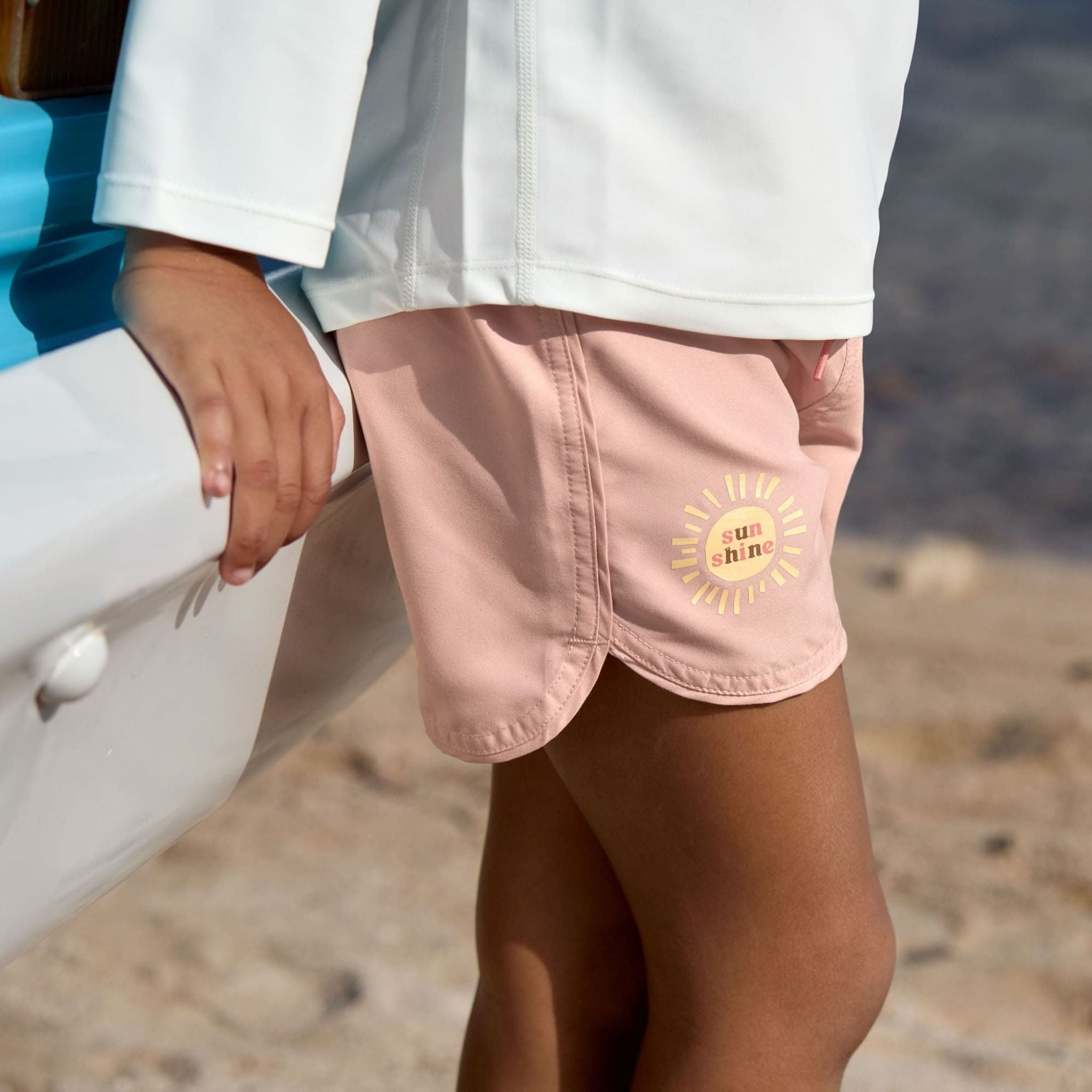 Lassig Kids UV Korumalı Mayo Şort Somon 3