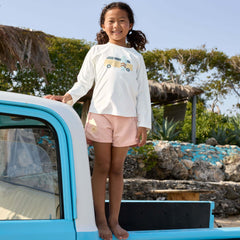 Lassig Kids UV Korumalı Mayo Şort Somon 4