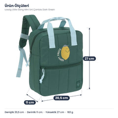 Lassig Little Gang Mini Sırt Çantası Dark Green