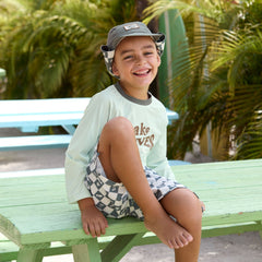 Lassig Make Waves UV Korumalı Uzun Kollu Mayo Tişört Sea Foam