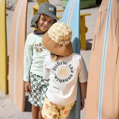 Lassig Make Waves UV Korumalı Uzun Kollu Mayo Tişört Sea Foam