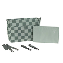 Lassig Mix Multi Bag Bebek Arabası Organizer Çanta Yeşil 2