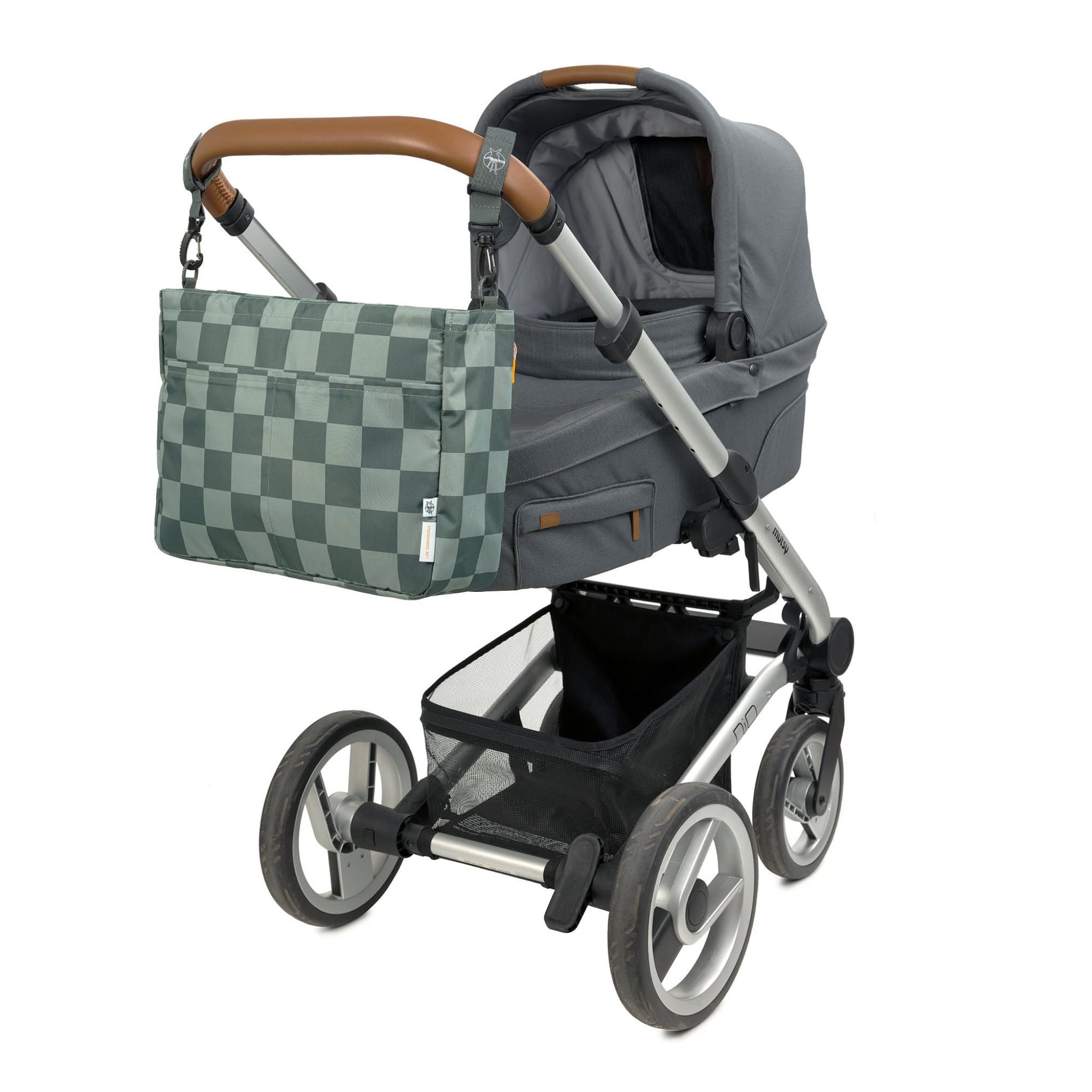 Lassig Mix Multi Bag Bebek Arabası Organizer Çanta Yeşil 8