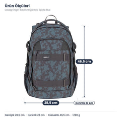 Lassig Origin Bold Sırt Çantası Spots Blue