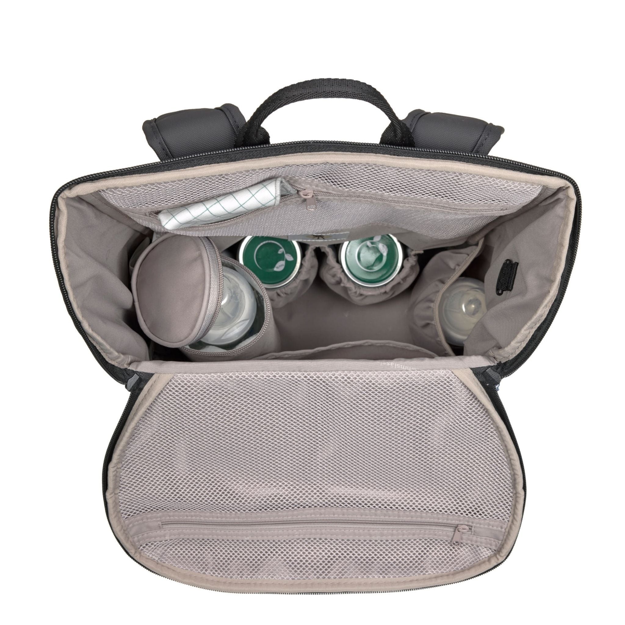 Lassig Slender Up Bebek Bakım Sırt Çantası Siyah 4