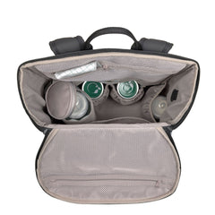 Lassig Slender Up Bebek Bakım Sırt Çantası Siyah 4