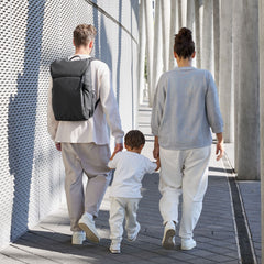 Lassig Slender Up Bebek Bakım Sırt Çantası Siyah 8