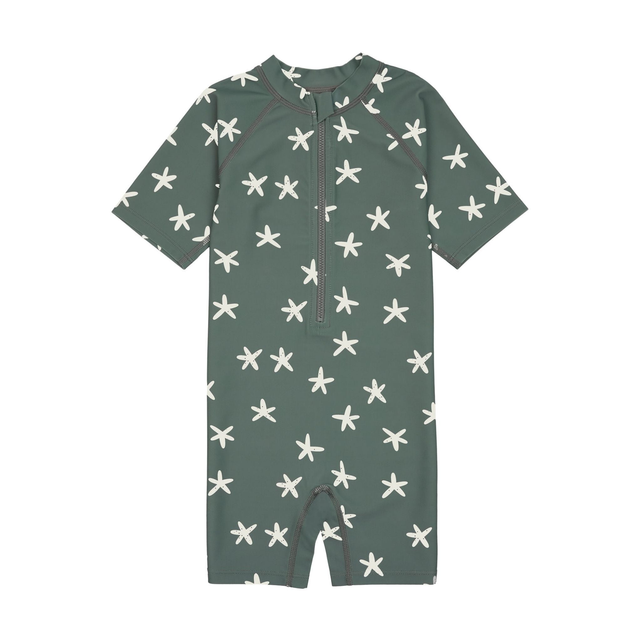 Lassig Starfish UV Korumalı Mayo Koyu Yeşil