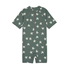 Lassig Starfish UV Korumalı Mayo Koyu Yeşil