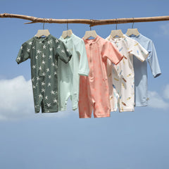 Lassig Starfish UV Korumalı Mayo Koyu Yeşil 3