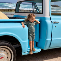 Lassig Starfish UV Korumalı Mayo Koyu Yeşil 4