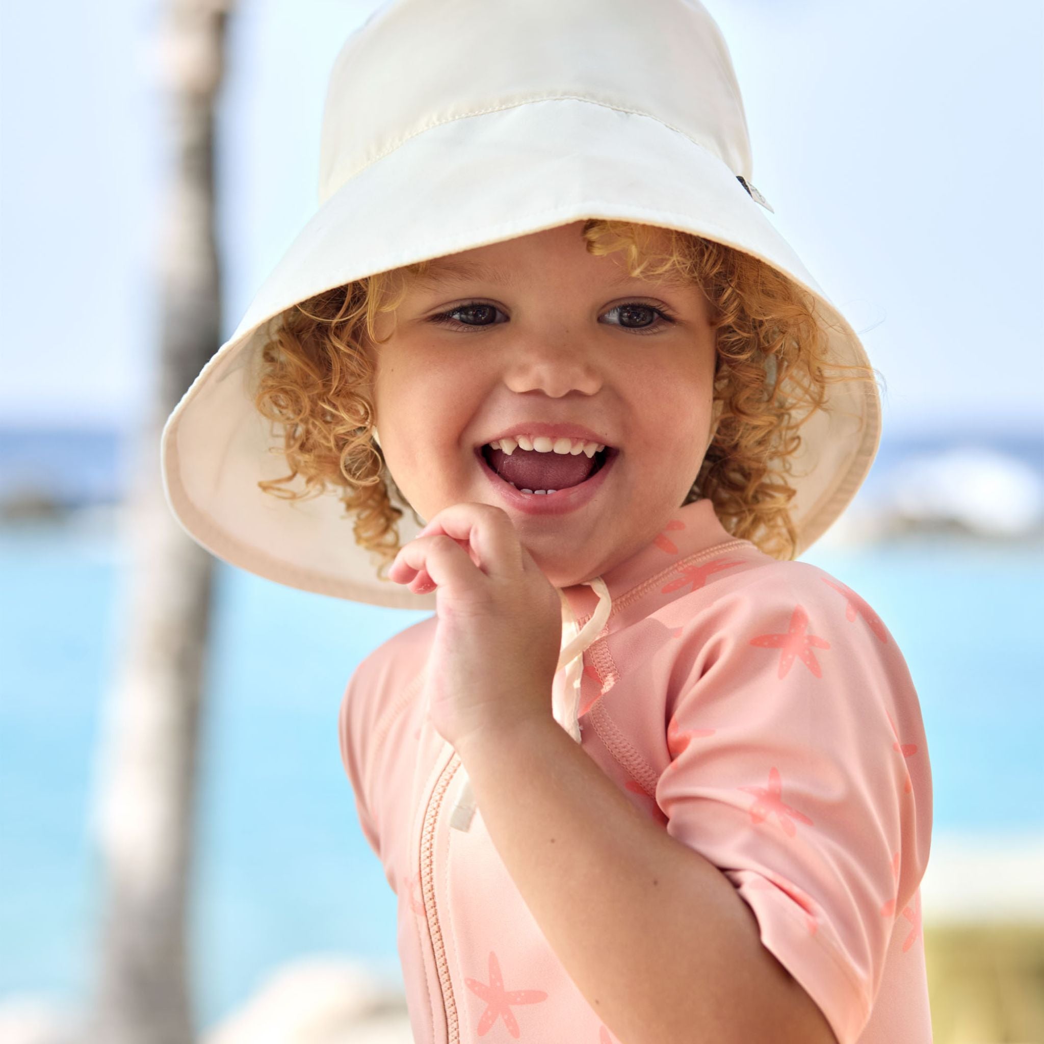 Lassig Starfish UV Korumalı Mayo Somon 5