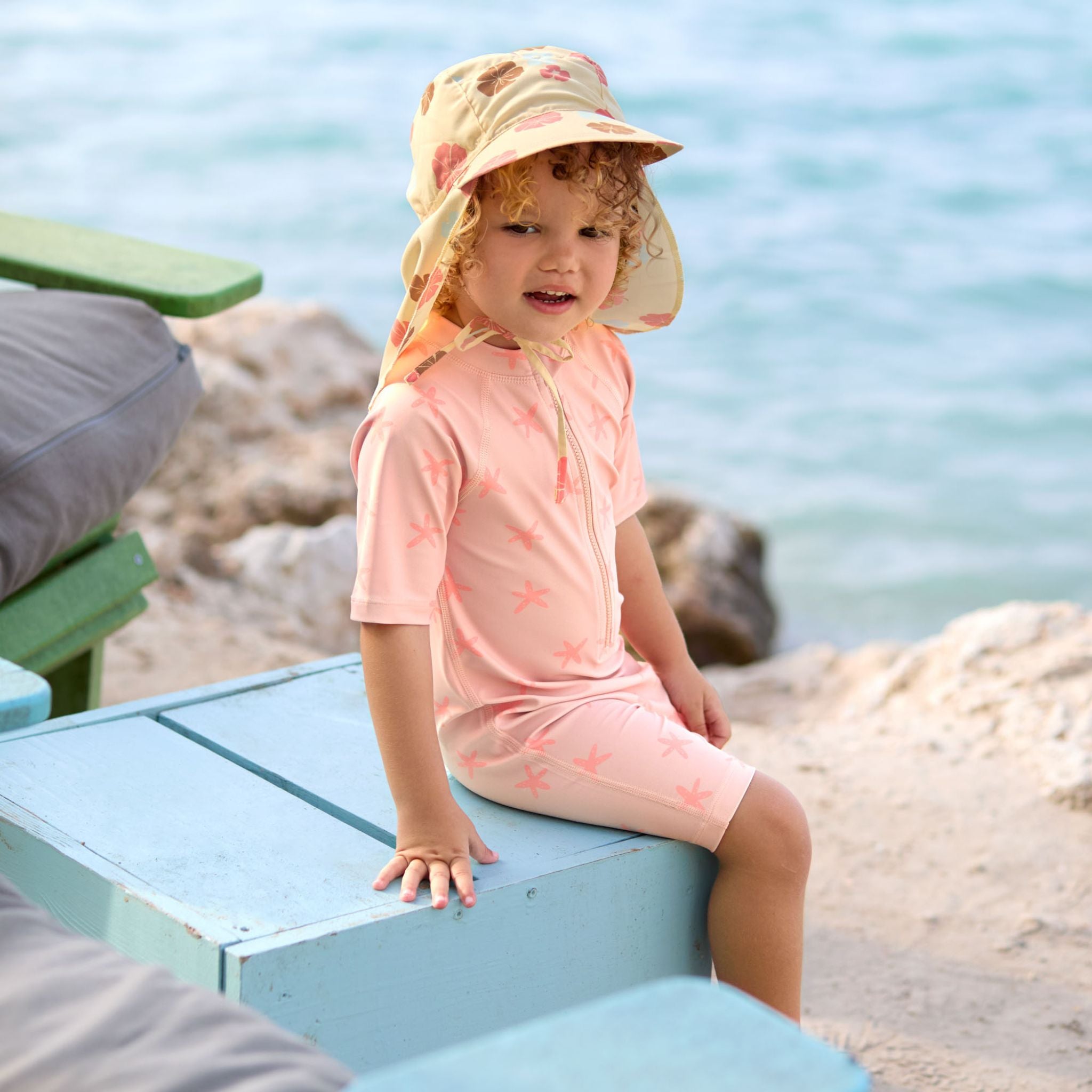 Lassig Starfish UV Korumalı Mayo Somon 7