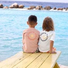 Lassig Sunshine UV Korumalı Kısa Kollu Mayo Tişört Beyaz 8