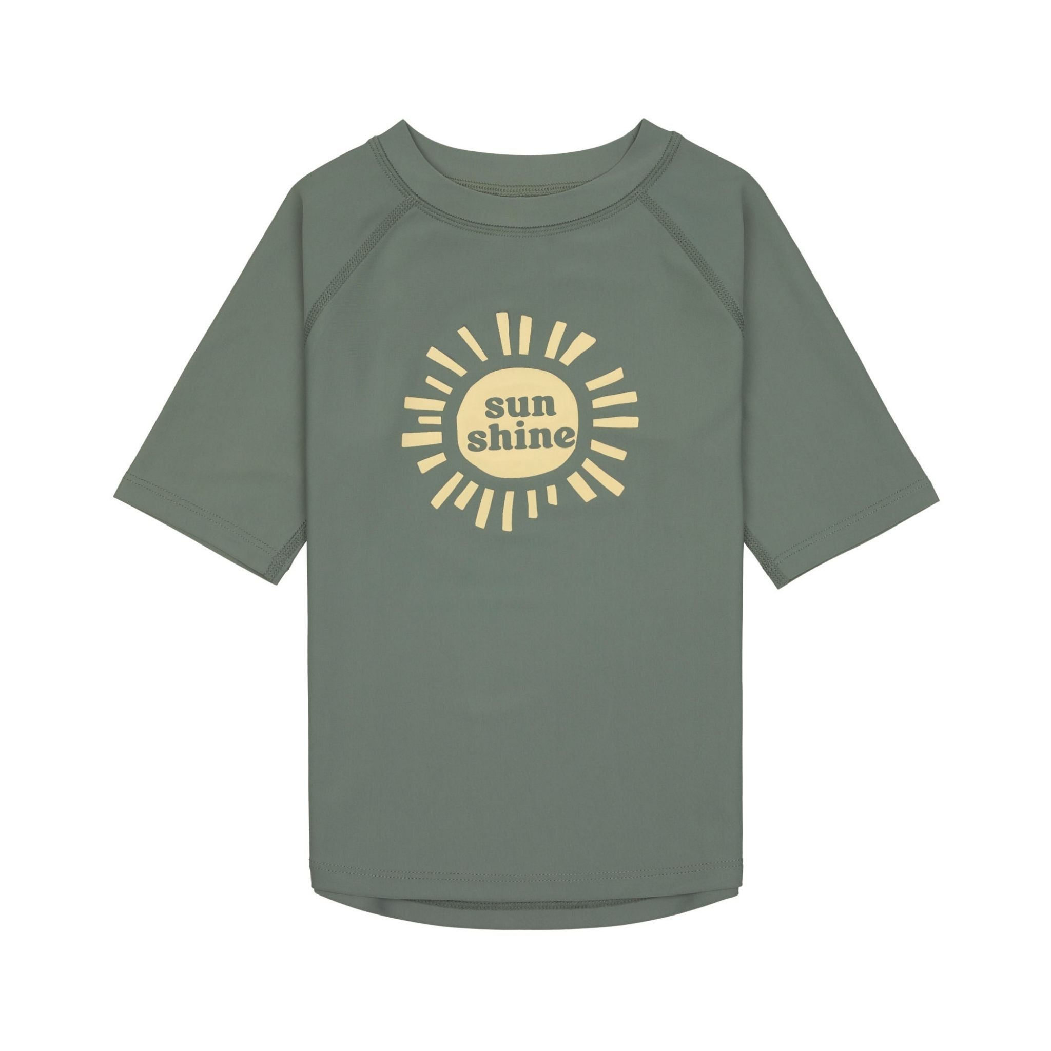 Lassig Sunshine UV Korumalı Kısa Kollu Mayo Tişört Deep Olive